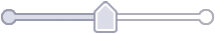 Grey Circle Ended Line Slider